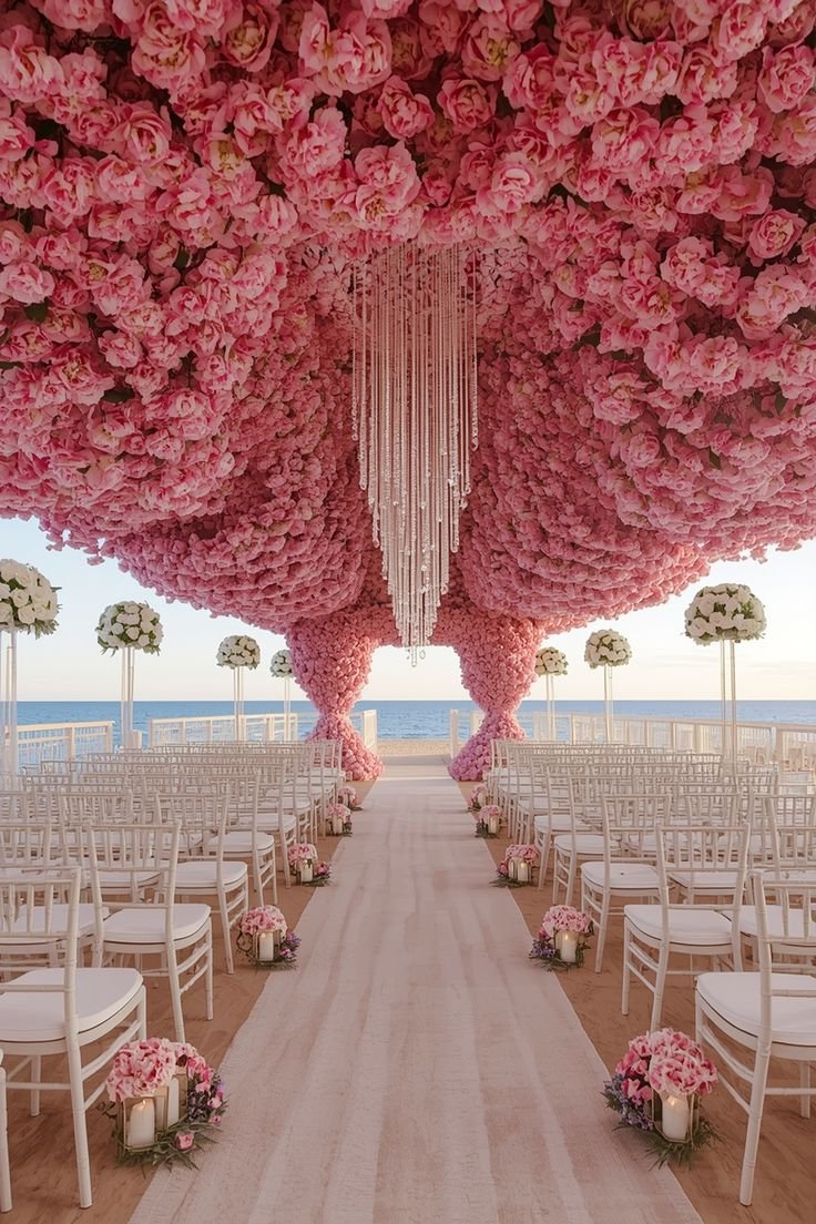Wedding stage decoration